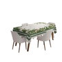 Hermia Mantel Evergreen Multicolor 160 x 220 cm